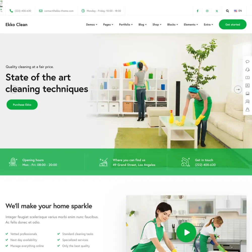 Cleaning Service Website Design with Free VPS Web Hosting (1) Cleaning Service Website Design with Free VPS Web Hosting