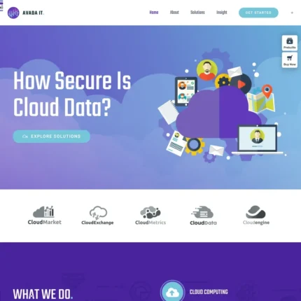 Information Technology Website Design with Free VPS Web Hosting