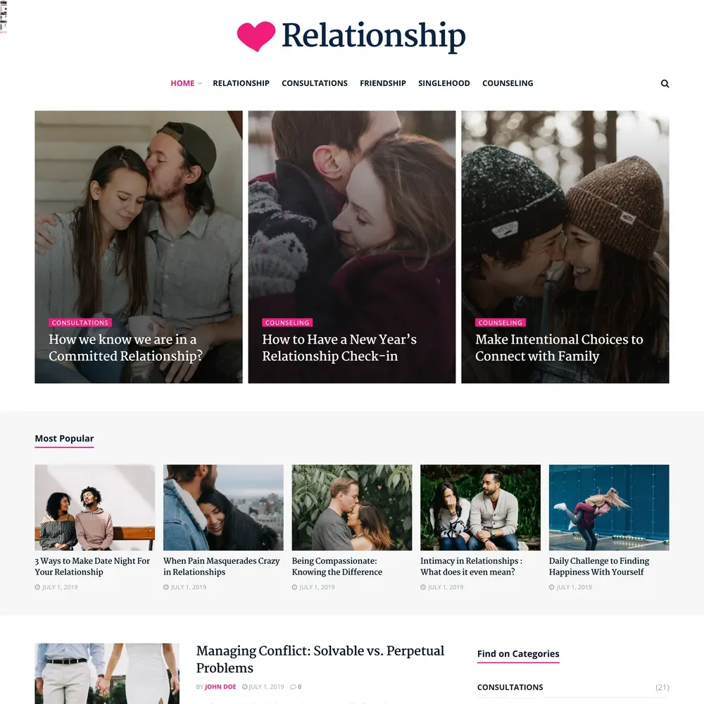 Relationship Blog Website Design with Free VPS Web Hosting (1) Relationship Blog Website Design with Free VPS Web Hosting