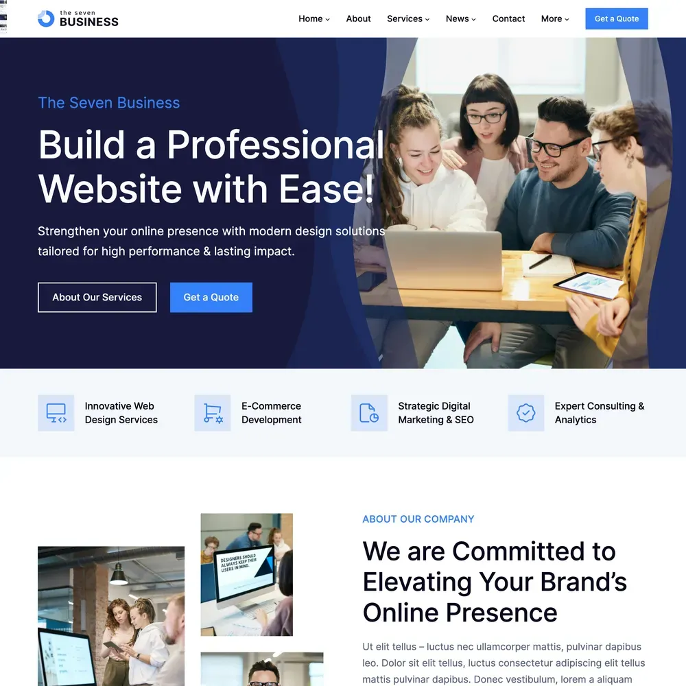 Digital Business Website Design with Free VPS Web Hosting (1) Digital Business Website Design with Free VPS Web Hosting