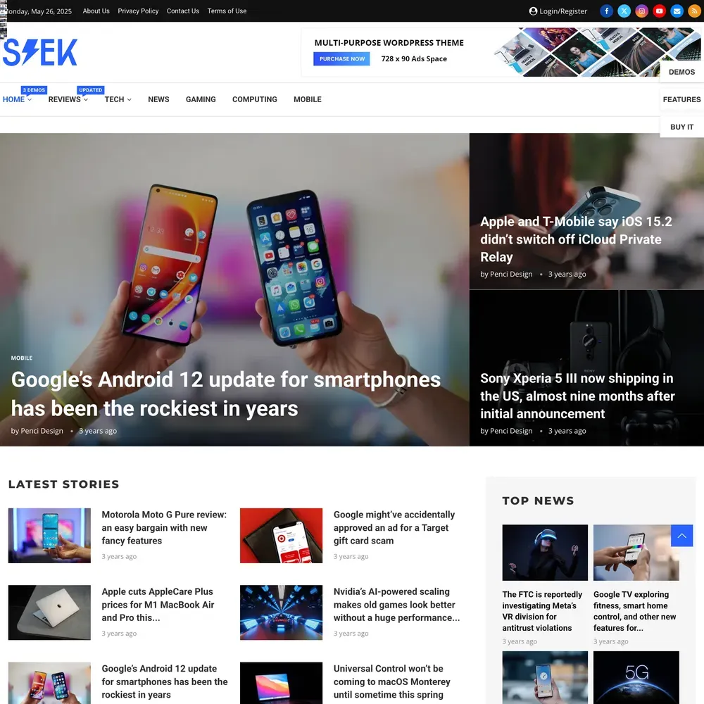 Modern Tech Website Design with Free VPS Web Hosting (1) Modern Tech Website Design with Free VPS Web Hosting