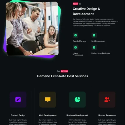 Digital Marketing Website Design with Free VPS Web Hosting