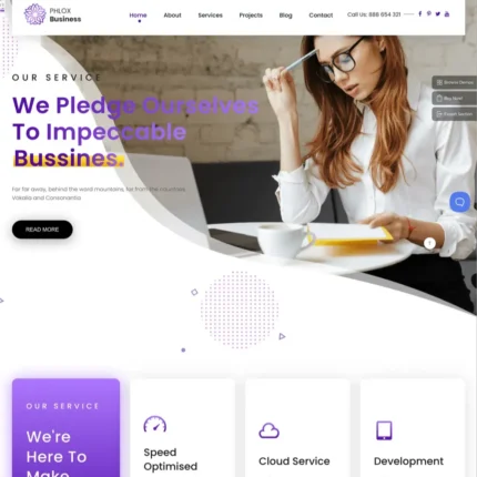 Internet Business Website Design with Free VPS Web Hosting
