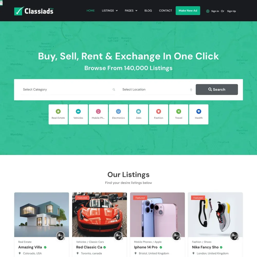 Ads Posting Website Design with Free Web Hosting (1) Ads Posting Website Design with Free Web Hosting