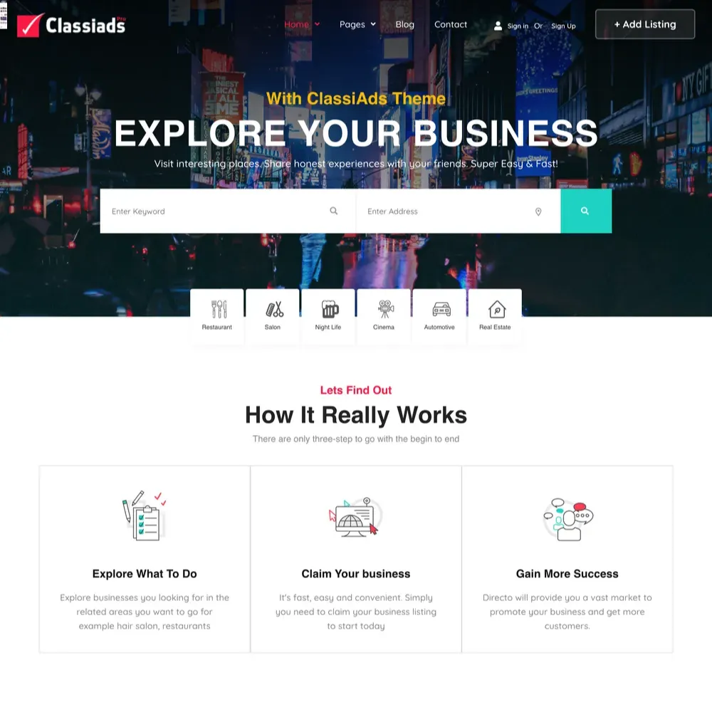 Business Listings Website Design with Free VPS Web Hosting (1) Business Listings Website Design with Free VPS Web Hosting