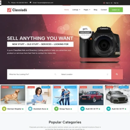 Buy and Sell Website Design with Free Web Hosting