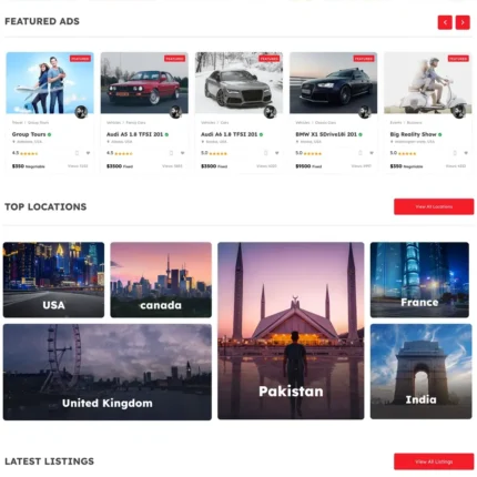 Classified Website Design with Free VPS Web Hosting