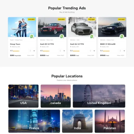 World’s Marketplace Website Design with Free Web Hosting