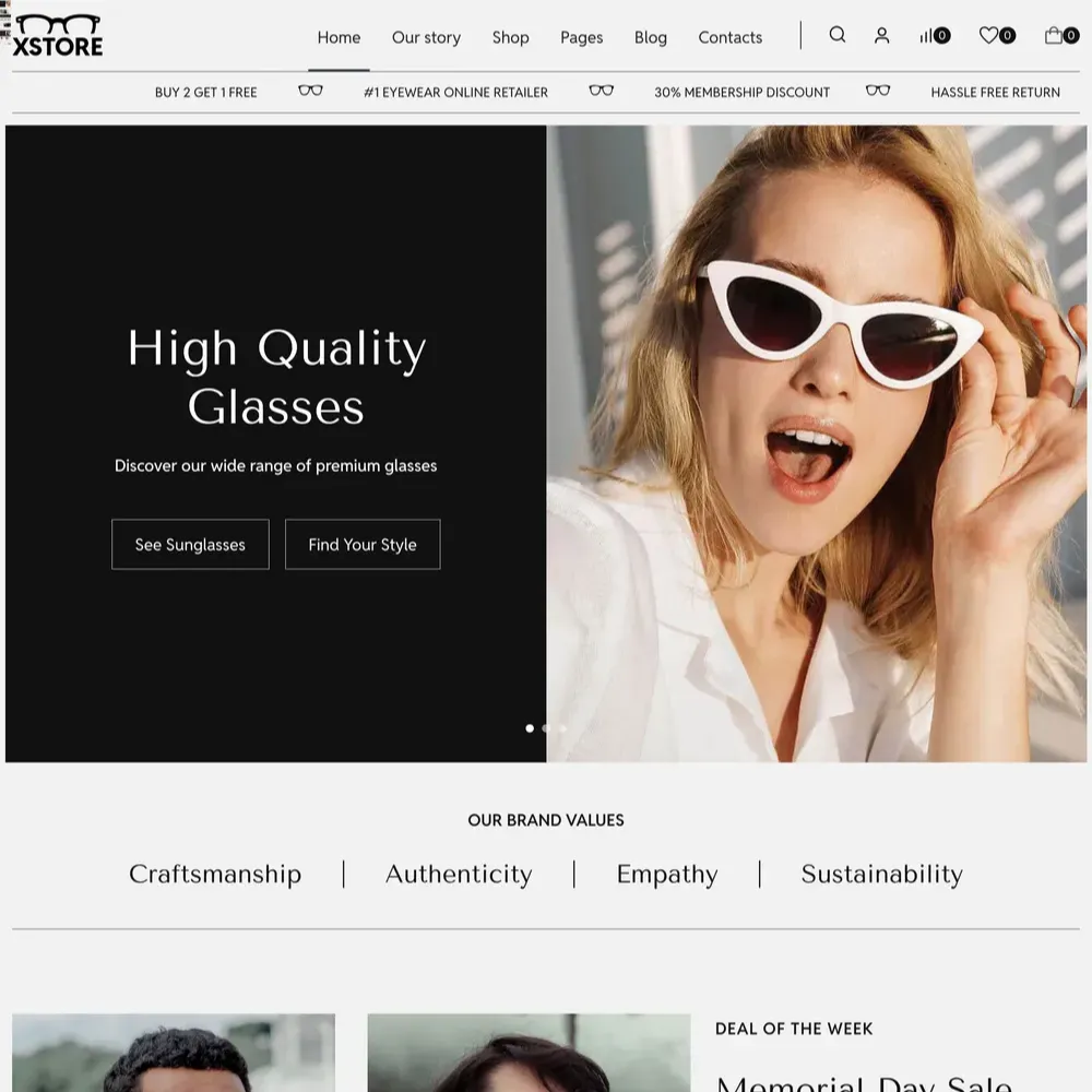 Sunglasses Website Design with Free Web Hosting (1) Sunglasses Website Design with Free Web Hosting