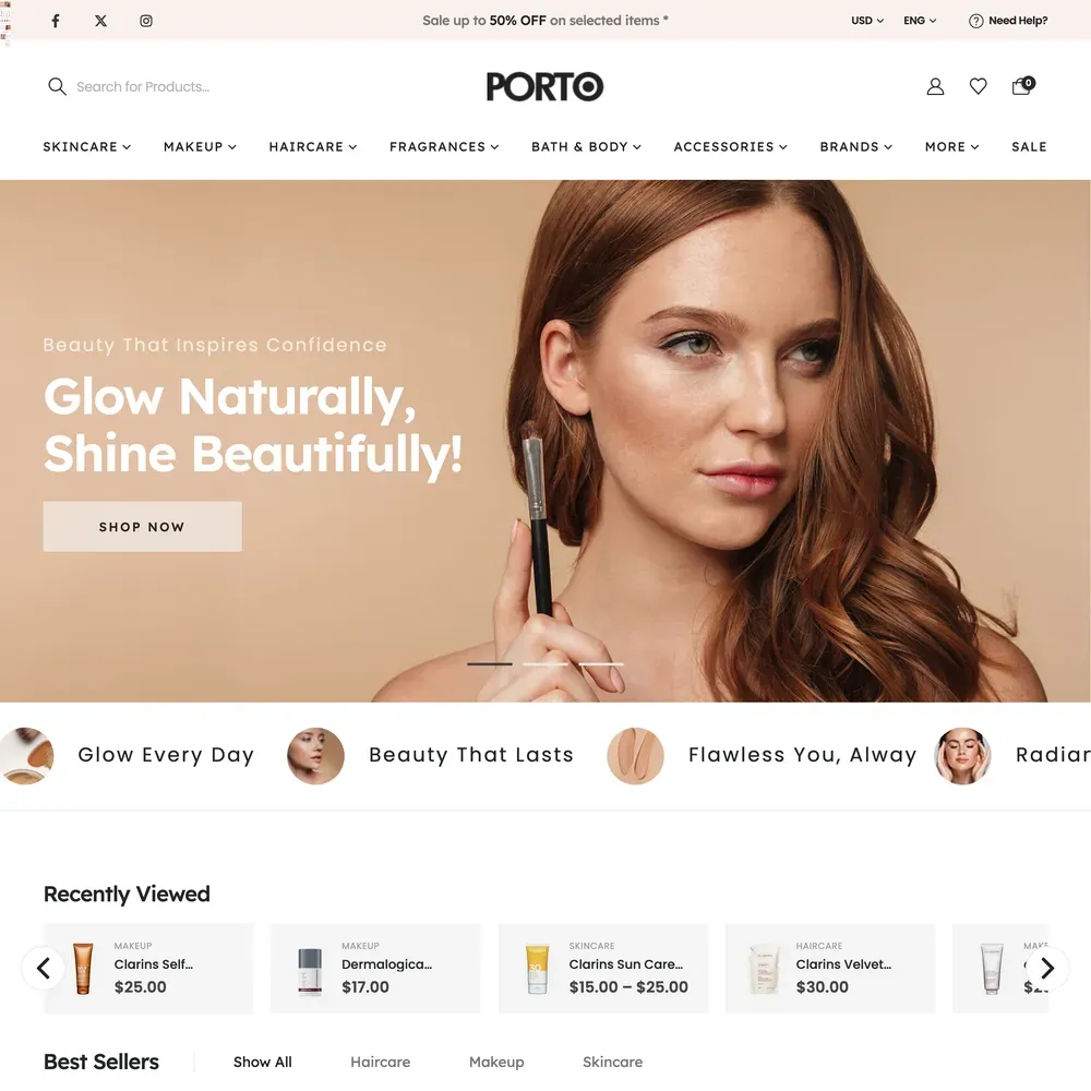 Beauty Store Website Design with Free VPS Web Hosting (1) Beauty Store Website Design with Free VPS Web Hosting
