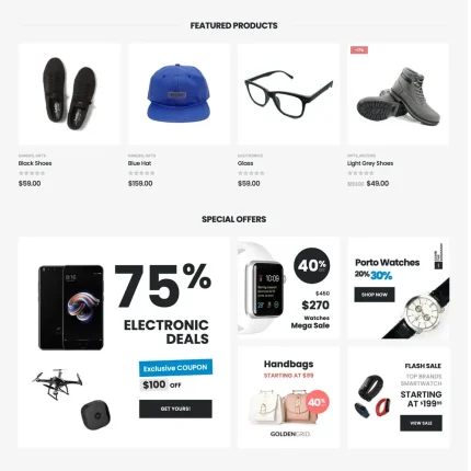 Lifestyle Store Website Design with Free VPS Web Hosting
