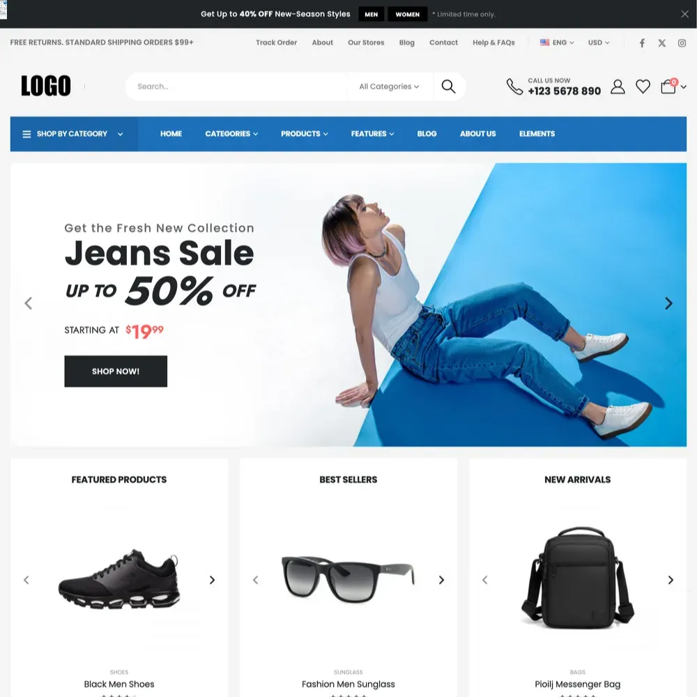 Style Shop Website Design (1) Style Shop Website Design with Free VPS Web Hosting