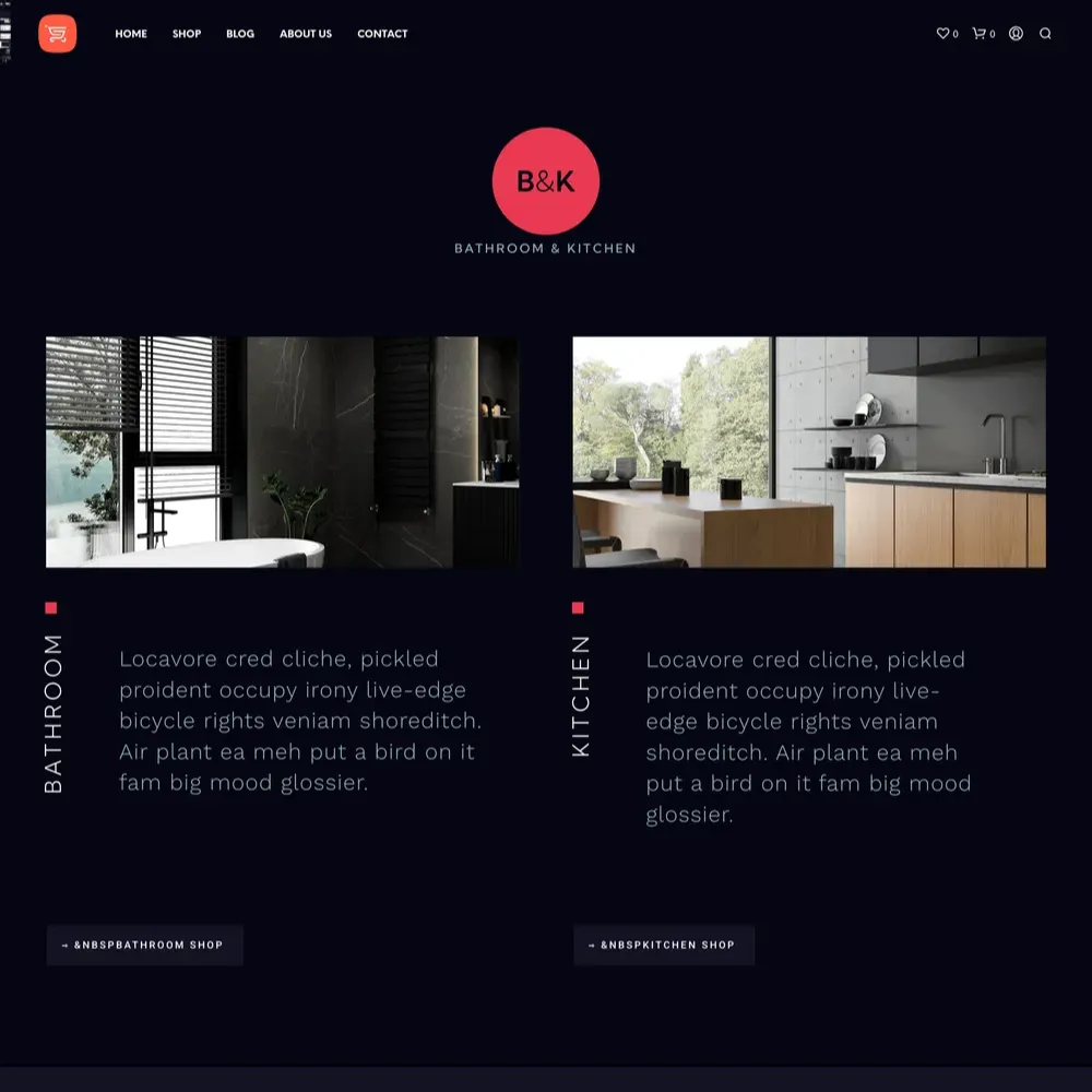 Bathroom Shop Website Design with Free VPS Web Hosting (1) Bathroom Shop Website Design with Free VPS Web Hosting