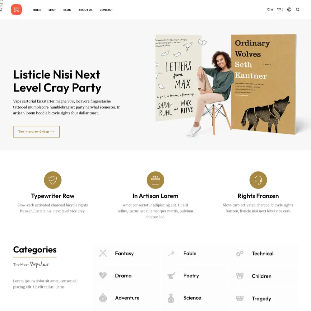 Online Bookstore Website Design with Free VPS Web Hosting (1) Online Bookstore Website Design with Free VPS Web Hosting