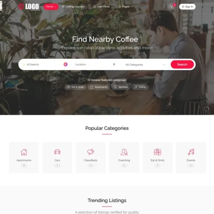 Local Directory Website Design with Free VPS Web Hosting